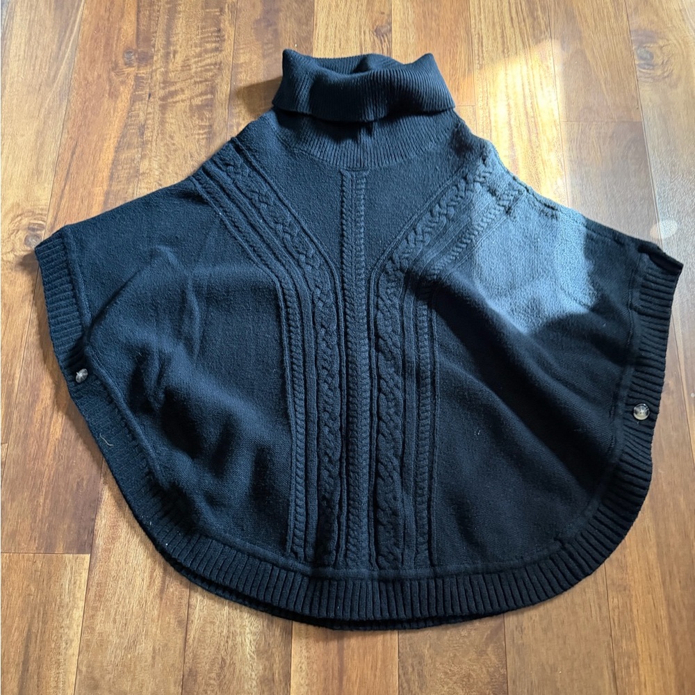 Talbots pull over sweater with turtle neck size large